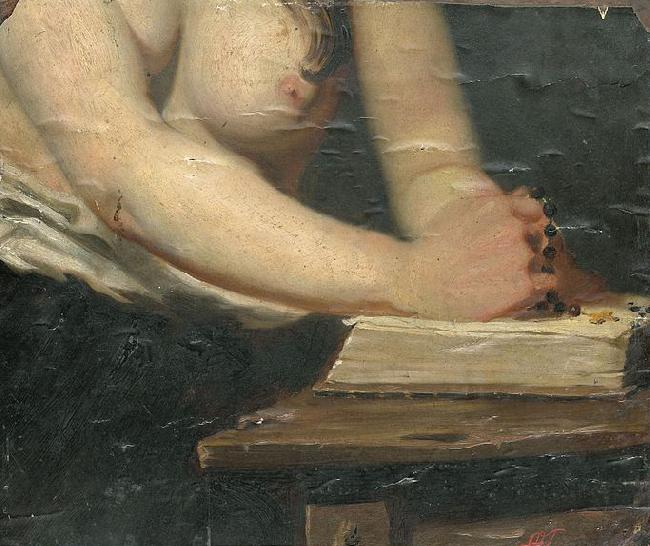 Sir Lawrence Alma-Tadema,OM.RA,RWS Mary Magdalene.